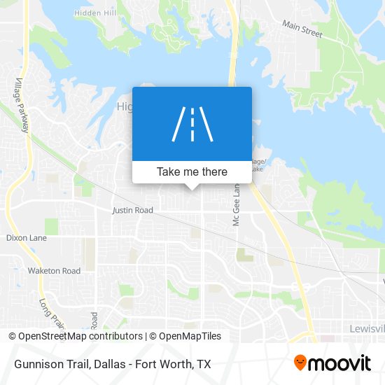Mapa de Gunnison Trail