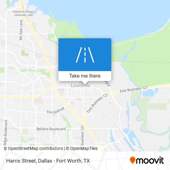 Harris Street map