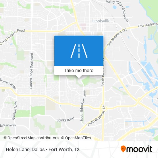 Helen Lane map