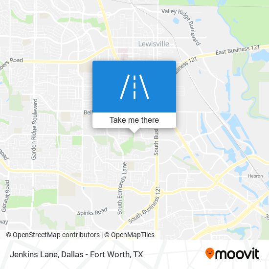 Jenkins Lane map
