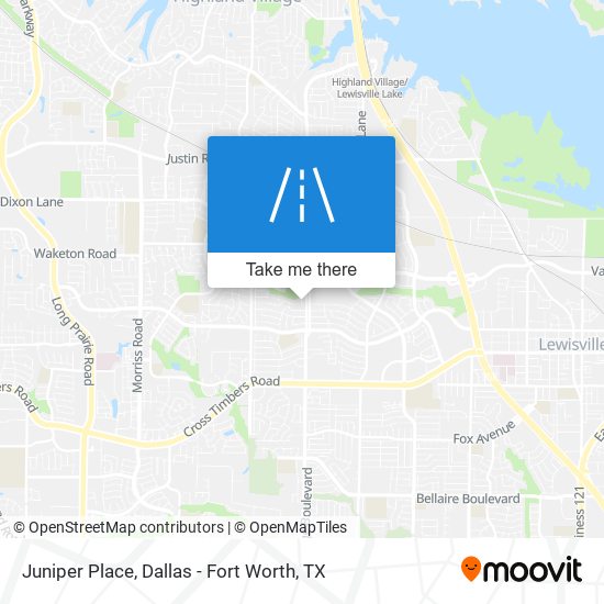 Juniper Place map
