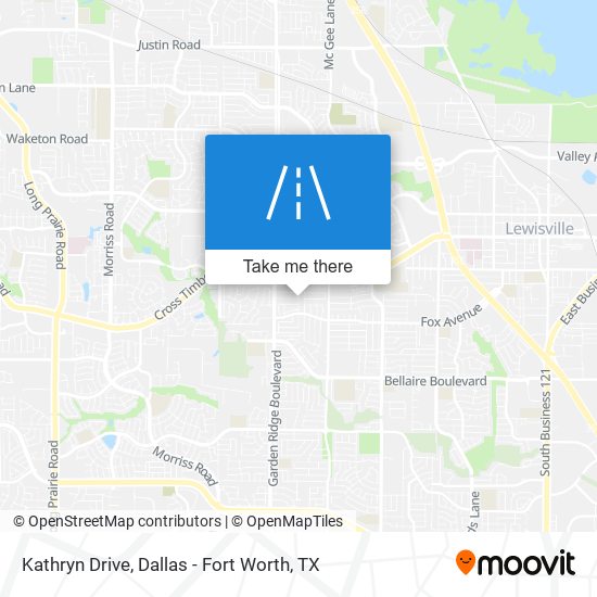 Mapa de Kathryn Drive