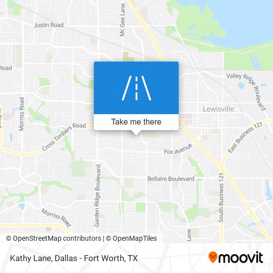 Kathy Lane map