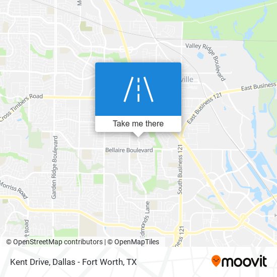 Kent Drive map