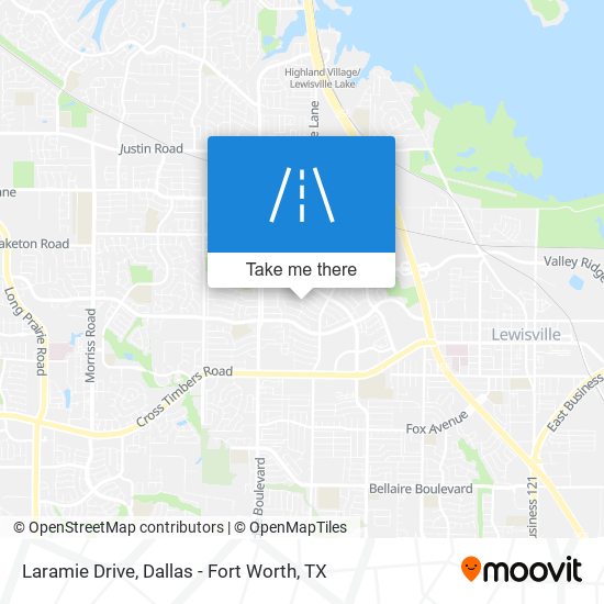 Laramie Drive map