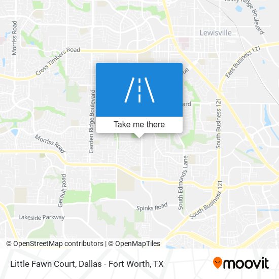 Little Fawn Court map
