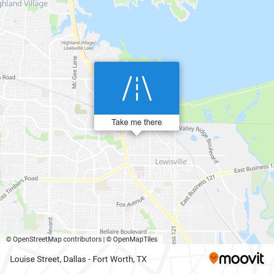 Mapa de Louise Street
