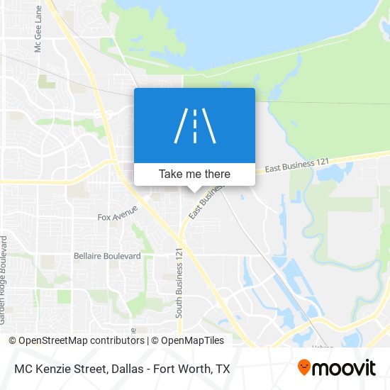 MC Kenzie Street map