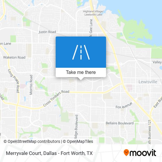 Merryvale Court map