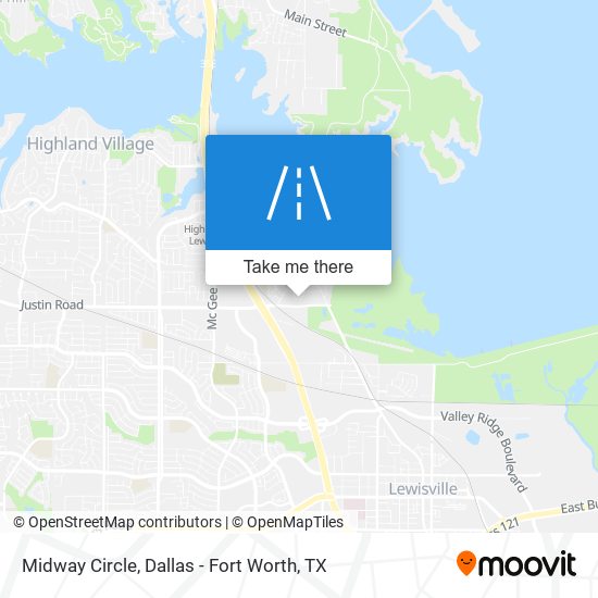 Midway Circle map