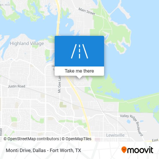 Mapa de Monti Drive