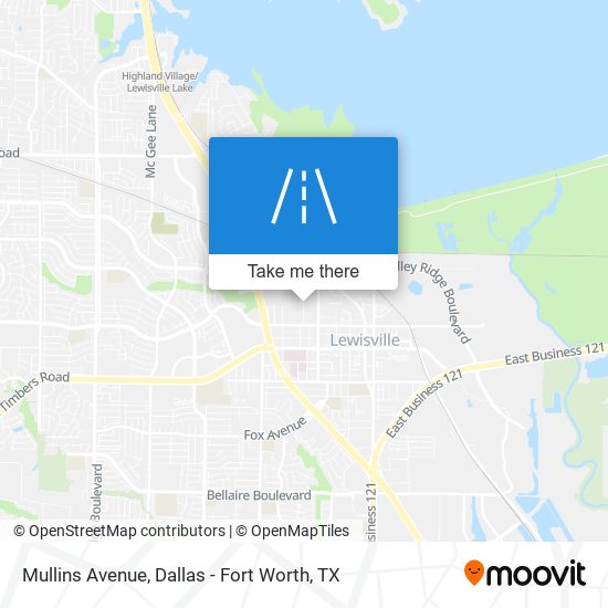 Mullins Avenue map