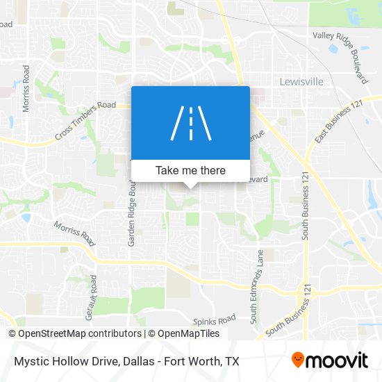 Mystic Hollow Drive map