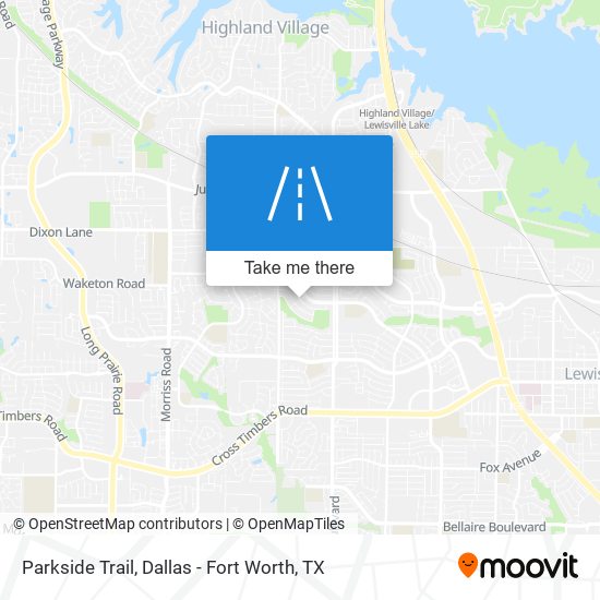 Parkside Trail map