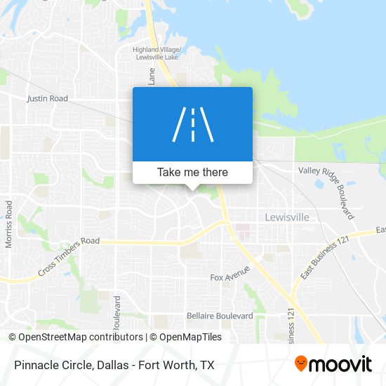 Pinnacle Circle map