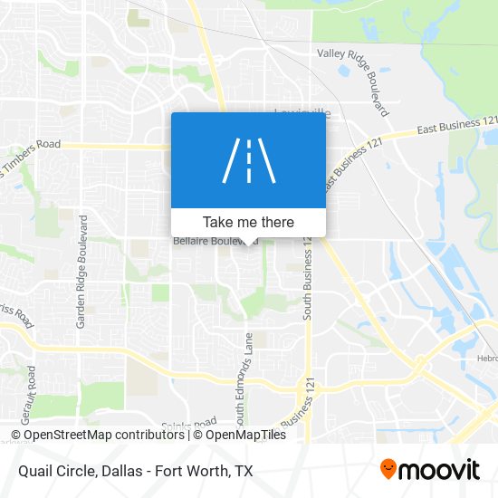 Quail Circle map