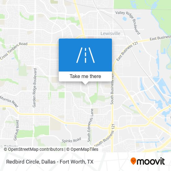 Redbird Circle map