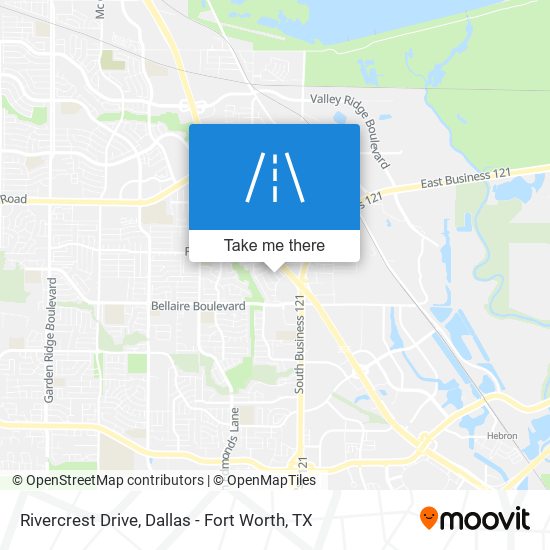 Rivercrest Drive map