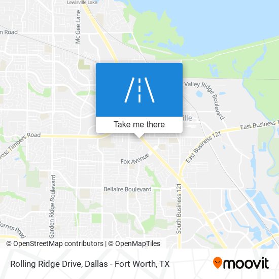 Mapa de Rolling Ridge Drive