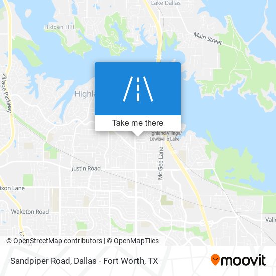Mapa de Sandpiper Road