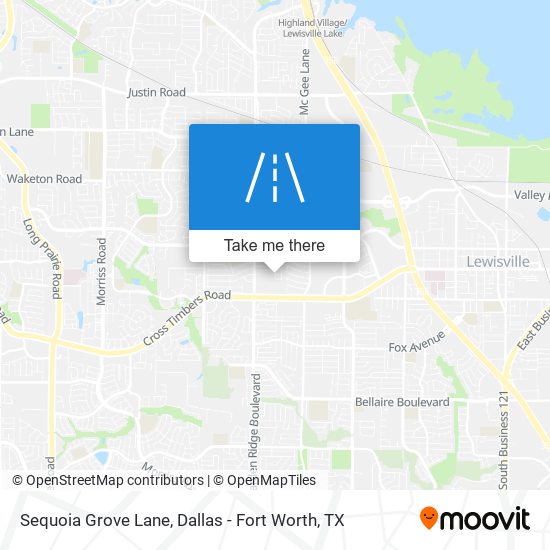 Mapa de Sequoia Grove Lane