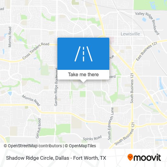 Shadow Ridge Circle map