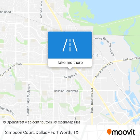 Simpson Court map
