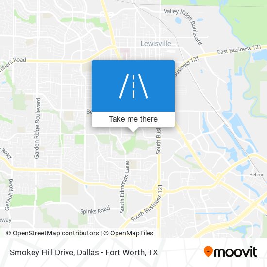 Smokey Hill Drive map