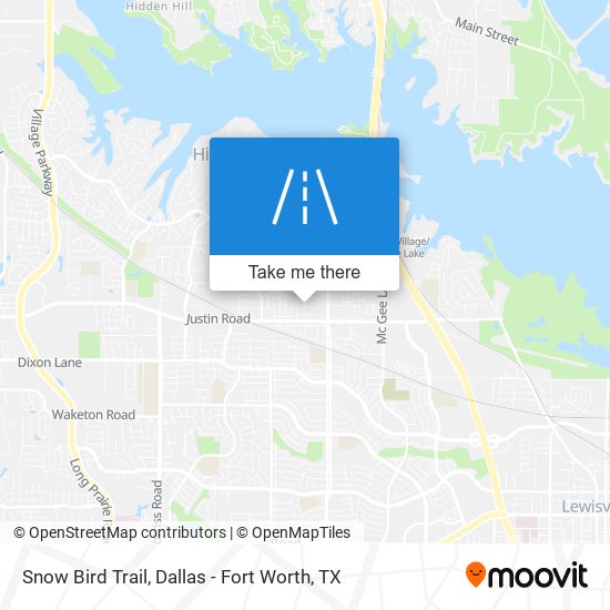 Snow Bird Trail map