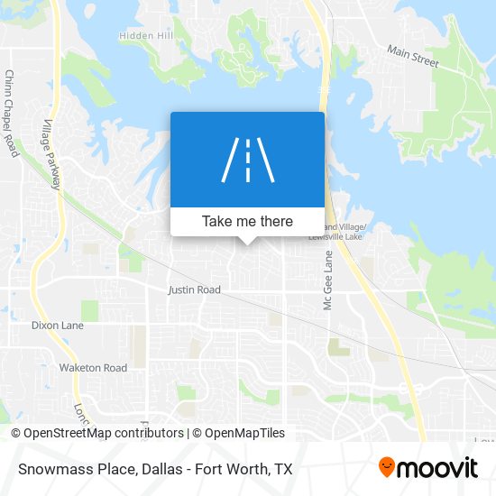 Snowmass Place map