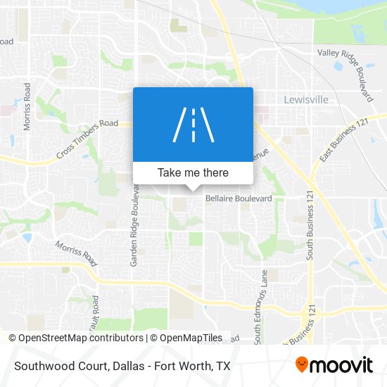 Southwood Court map