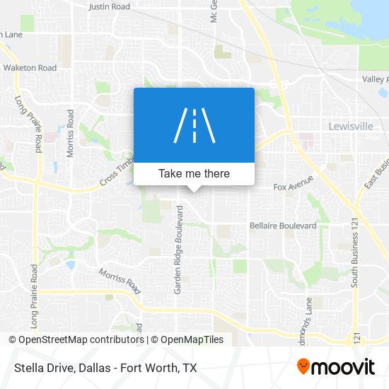 Stella Drive map
