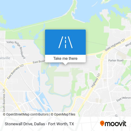 Stonewall Drive map