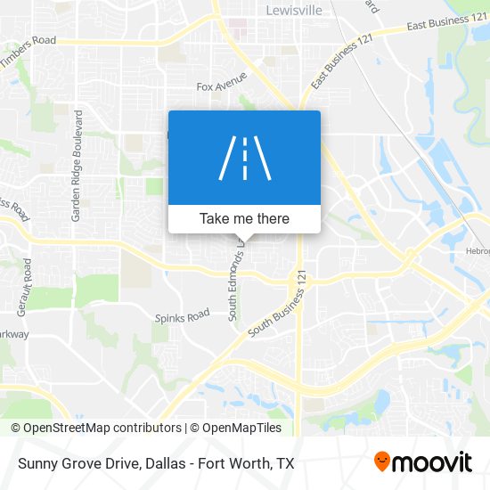 Sunny Grove Drive map