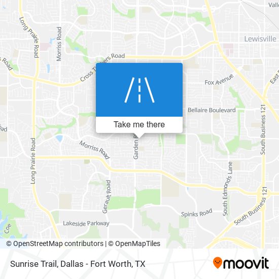 Sunrise Trail map