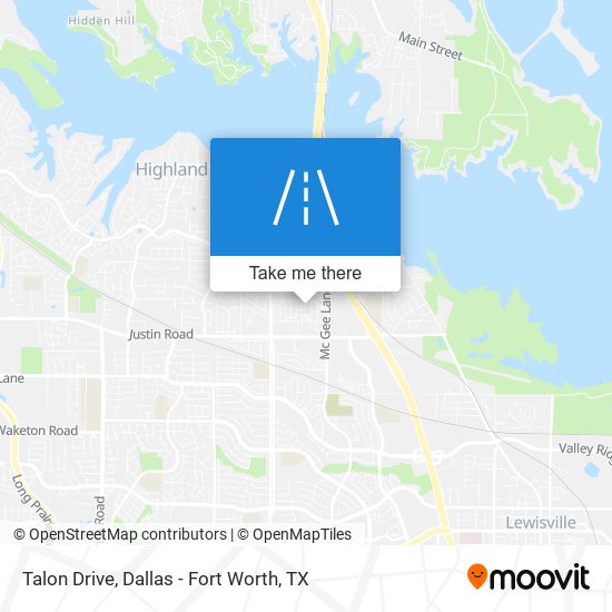 Talon Drive map