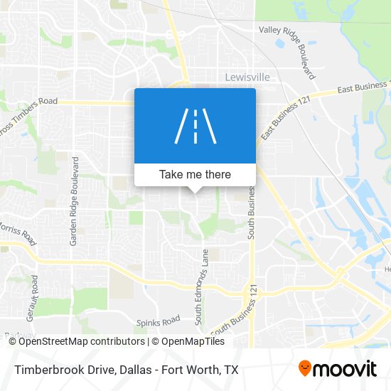 Timberbrook Drive map