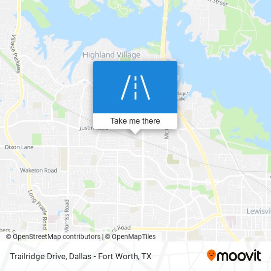 Trailridge Drive map