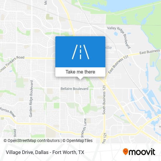 Village Drive map