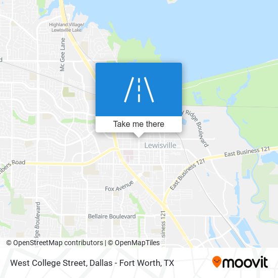 West College Street map