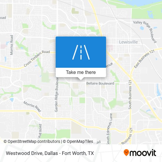 Mapa de Westwood Drive