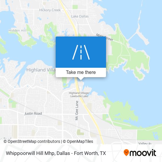 Mapa de Whippoorwill Hill Mhp