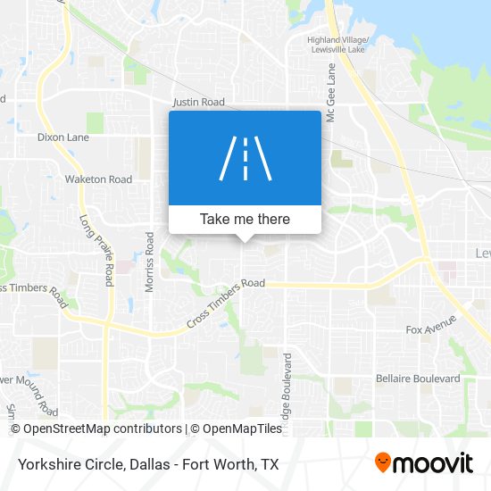 Yorkshire Circle map