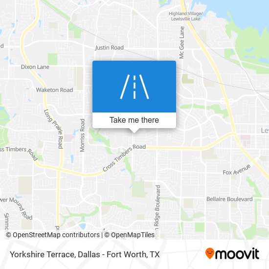 Yorkshire Terrace map