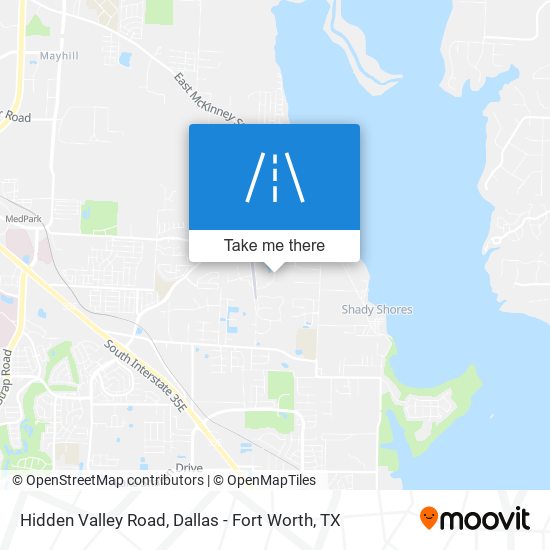 Mapa de Hidden Valley Road