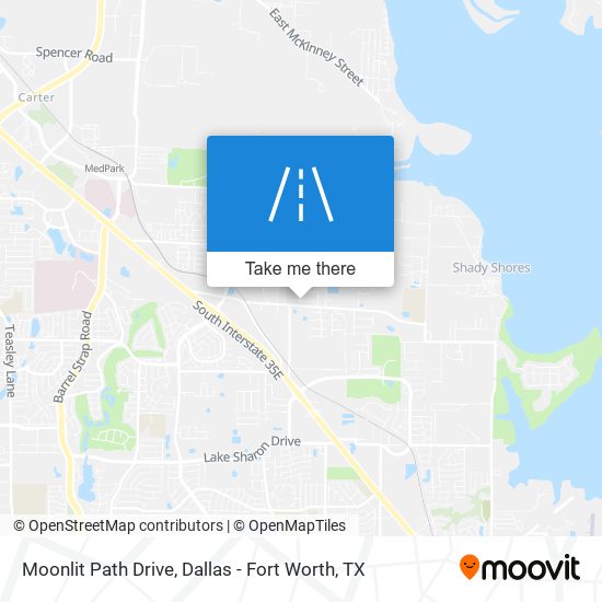 Mapa de Moonlit Path Drive
