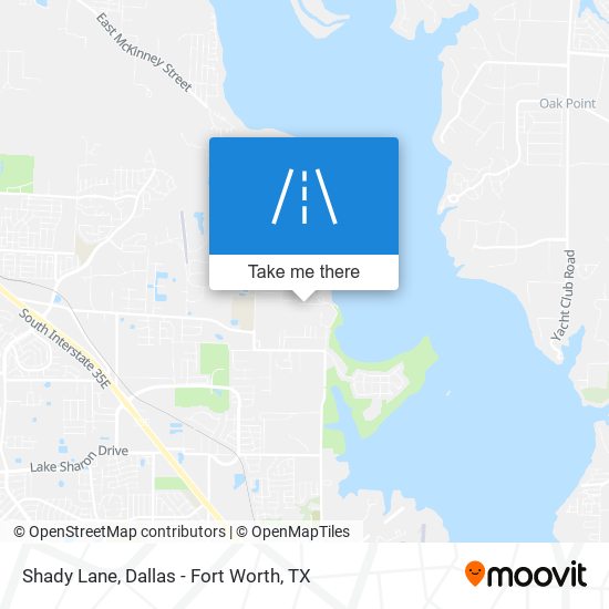 Shady Lane map
