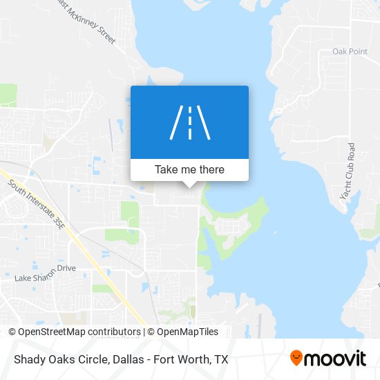 Shady Oaks Circle map