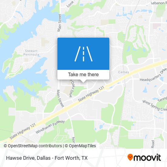 Hawse Drive map