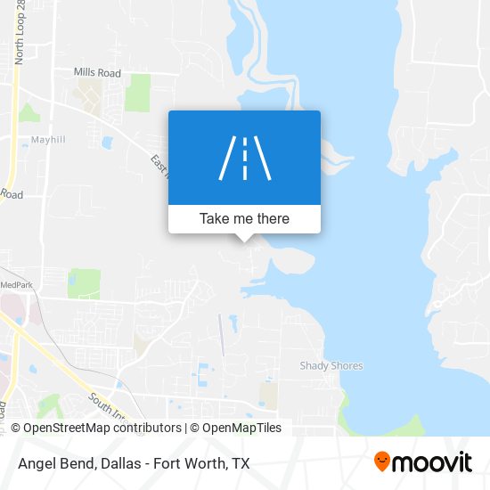 Mapa de Angel Bend